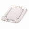 Carlisle Foodservice StorPlus Polycarbonate Flat Universal Lid, 4.31 x 6.88 x 0.44, Clear, Plastic 10336U07 - alternate 4
